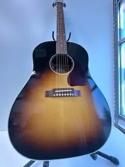 GIBSON J45 STANDARD VINTAGE SUNBURST GUITAR (P19007623)