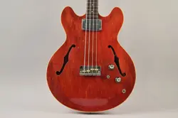 1968 VINTAGE GIBSON EB-2 BASS CHERRY RED BASS OHSC EB2 USA 1960'S