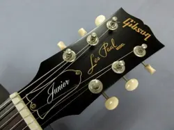 GIBSON LES PAUL JUNIOR FADED SATIN EBONY 2009 ELECTRIC GUITAR