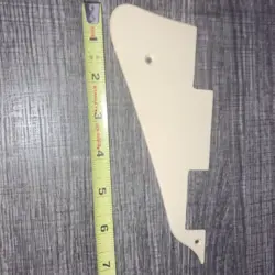 REPLACEMENT GIBSON 1 PLY CREAM LES PAUL  ELECTRIC GUITAR PICKGUARD