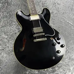 GIBSON CUSTOM SHOP BLACK 335 MURPHY LAB 1959 ES-335 REISSUE EBONY ULTRA LIGHT AG