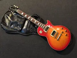ELECTRIC GUITAR ORVILLE BY GIBSON STANDARD LES PAUL CHERRY SUNBURST S/N G012946