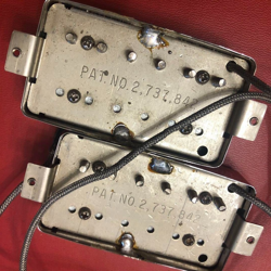 GIBSON ENGRAVED NUMBERED HUMBUCKER PICKUP SET