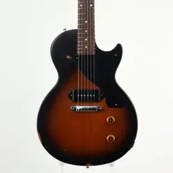 GIBSON LES PAUL JUNIOR SATIN 2009 SATIN VINTAGE SUNBURST ELECTRIC GUITAR
