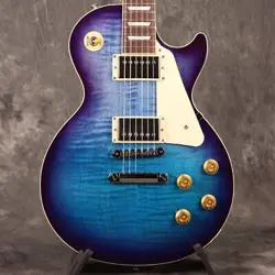 GIBSON LES PAUL STANDARD 50S FIGURED TOP BLUEBERRY BURST 4.03KG S N 218340049 WE