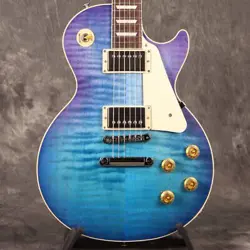 GIBSON LES PAUL STANDARD 50S FIGURED TOP BLUEBERRY BURST 3.94KG S N 215140374 WE