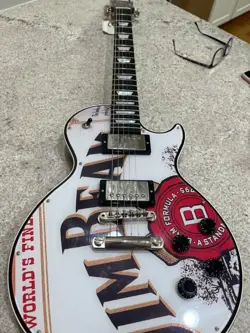 JIM BEAM GIBSON LES PAUL GUITAR