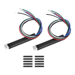 2X FOR GIBSON QUICK CONNECT ADAPTERS W/ SEYMOUR DUNCAN WIRE CODE CONNECTOR PLUG