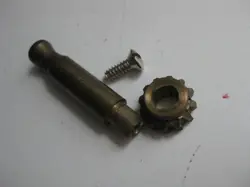 VINTAGE KLUSON GIBSON GUITAR TUNER BRASS SHAFT GEAR SCREW PART FOR PROJECT