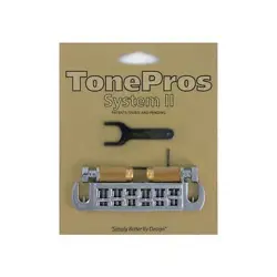 WRAPAROUND SET W/SS1 LOCKING STUDS FOR GIBSON - AVT2G - CHROME