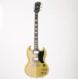 GIBSON CUSTOM SHOP HISTORIC COLLECTION SG STANDARD TV YELLOW USA 2001 GUITAR MOD