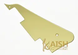 PLASTIC GOLD MIRROR LP GUITAR PICKGUARD SCRATCH PLATE FOR USA GIBSON LES PAUL