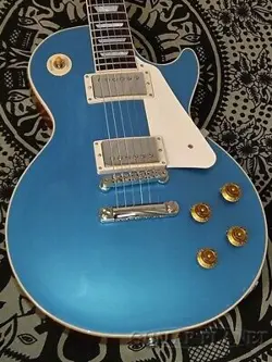 GIBSON ~CUSTOM COLOR SERIES~ LES PAUL STANDARD 50S PLAIN TOP -PELHAM BLUE TOP- #