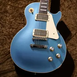 GIBSON CUSTOM COLOR SERIES LES PAUL STANDARD 60S PLAIN TOP PELHAM BLUE #GG76S