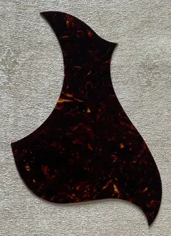 FOR GIBSON SONGWRITER STYLE SELF ADHESIVE ACOUSTIC GUITAR PICKGUARD BROWN