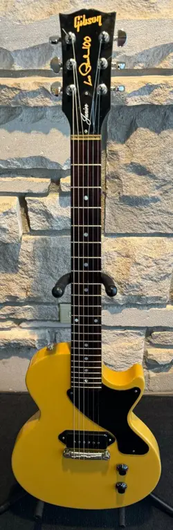 2015 GIBSON LES PAUL JUNIOR GLOSS YELLOW - EXCELLENT