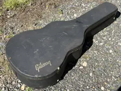✨VINTAGE GIBSON 1960S HARD SHELL DREADNAUGHT ACOUSTIC GUITAR CASE J40 J45 PURPLE