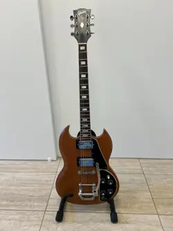 1972 GIBSON SG DELUXE VINTAGE SOLID BODY ELECTRIC GUITAR MAHOGANY MADE IN USA