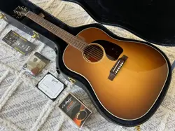 RARE 2014 GIBSON CUSTOM SHOP LIMITED J-45 FIGURED MAHOGANY ACOUSTIC GUITAR 1/33