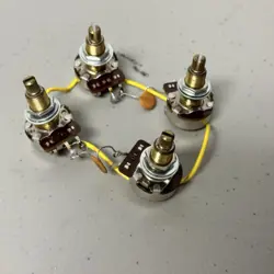 1993 GIBSON LES PAUL POTENTIOMETER SET OF 4