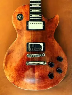 GIBSON LES PAUL STUDIO AGED ALL LACQUER EBONY FINGERBOARD JAPAN USED