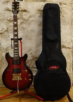 GIBSON LES PAUL STANDARD DOUBLE CUTAWAY 24F MODIFIED FULL TUNE! SUSTAINER! COIL