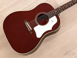 2020 GIBSON 60S J-45 ORIGINAL DREADNOUGHT ACOUSTIC GUITAR WINE RED W/ CASE,...