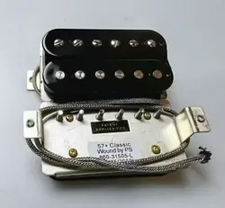 GIBSON 57 CLASSIC   SET BLACK PICKUP IMPORTED GOODS
