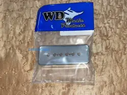 REASONABLE WD MUSIC GENUINE P-90 PICKUP COVER NICKEL GIBSON SIZE HUMBUCKER