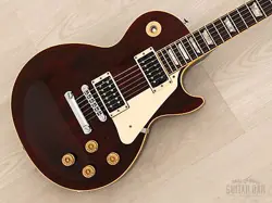 1995 GIBSON LES PAUL STANDARD WINE RED W/ 490 PICKUPS, CASE