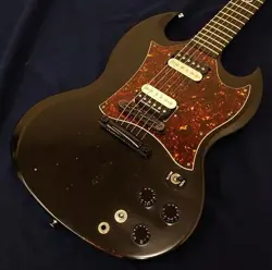 GIBSON SG GOTHIC MOD WITH SEYMOUR DUNCAN PICKUPS (2000S)