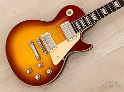 2020 GIBSON CUSTOM SHOP1960 LES PAUL STANDARD V2 TOMATO SOUP VOS W/ CASE, COA