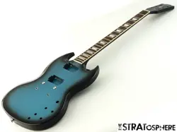 GIBSON USA SG STANDARD '61 BODY   NECK MAHOGANY NITRO AMERICAN PELHAM BLUE BURST