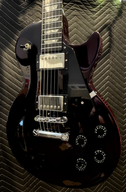 1994 GIBSON LES PAUL STUDIO MADE IN USA WINE RED W/PLAYER UPGRADES