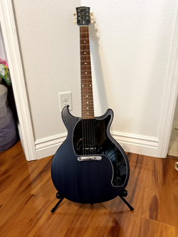 2019 GIBSON USA LES PAUL JUNIOR TRIBUTE DC BLUE STAIN