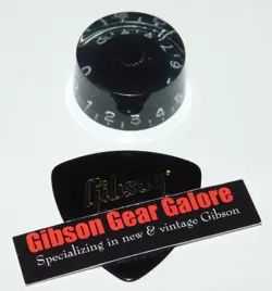 GIBSON LES PAUL KNOB SINGLE SPEED BLACK RELIC GUITAR PARTS SG CUSTOM V EXPLORER