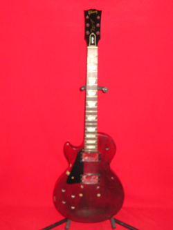 GIBSON 2006 USA WINE RED LES PAUL STUDIO LEFT HAND BODY & NECK