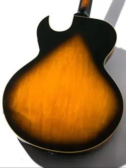GIBSON ES-135 FLAME NECK SUNBURST 1999 USED ELECTRIC GUITAR
