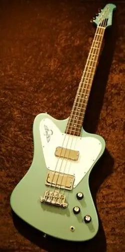 GIBSON  NON-REVERSE THUNDERBIRD INVERNESS GREEN NEW ELECTRIC BASS  2023