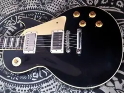 GIBSON CUSTOM SHOP  JAPAN LIMITED RUN~ 1957 LES PAUL STANDARD ALL EBONY VOS 2024