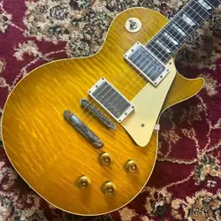 GIBSON CUSTOM SHOP PSL 1959 LES PAUL STANDARDREISSUE GREEN LEMON VOS
