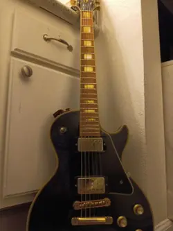 2000 GIBSON LES PAUL CUSTOM EBONY YAMANO