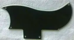 FITS GIBSON SG 61 REISSUE GUITAR PICKGUARD SCRATCH PLATE,5 PLY BLACK