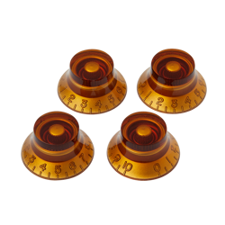 GIBSON PRHK-030 TOP HAT KNOBS VINTAGE AMBER