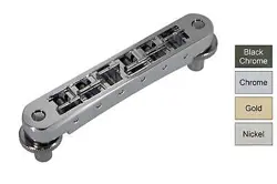 NASHVILLE TUNE-O-MATIC BRIDGE W/ NOTCHED SADDLES - FITS GIBSON GUITARS