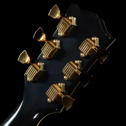 GIBSON CUSTOM SHOP MURPHY LAB 1968 LES PAUL CUSTOM ULTRA LIGHT AGED EBONY