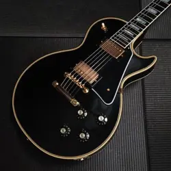 GIBSON CUSTOM SHOP MURPHY LAB 1968 LES PAUL CUSTOM ULTRA LIGHT AGED EBONY