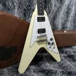 GIBSON FLYING V ’67 REISSUE CLASSIC WHITE 1997 ELECTRIC GUITAR