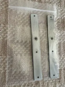 2- P90 P-90 SOAPBAR MOUNT BRACKETS PLATES FOR GIBSON LP OR PICKGUARD MOUNT #403