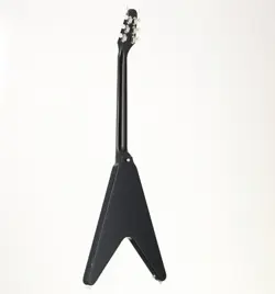 USED GIBSON / MELODY MAKER FLYING V MODIFIED SATIN EBONY 2011 2.88KG S/N